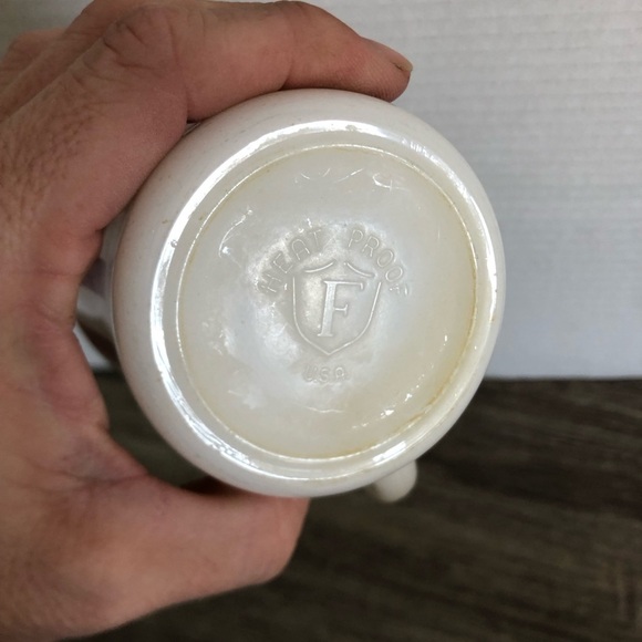 Vtg Federal Glass Striped Mug - Picture 7 of 13